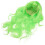 4Pièces Accessoires Cheveux Verts Ondulés Pour Décor Saint Patrick 1