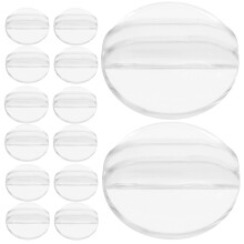 250Pièces Pinces Porte-Cartes Solides Pour Jeux Menus Transparent