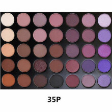 (35P)Brushes 35 Pro Colors Glam Eyeshadow Warm Palette New 35w35t35p35o