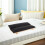 Coussin Repose-Main PU Noir Ergonomique Pour 6