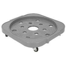 Support de stand pour planter un réservoir de gaz mobile multifonctionnel – 28 cm, capacité de 60 kg