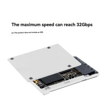 NVME to CFExpress Type B Adapter M2 M-Key Expansion Card, Supports PCIE4.0 2230 SSD for Cameras