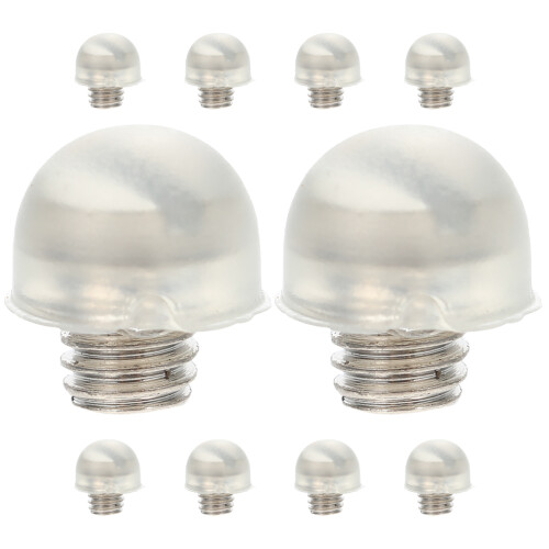 40Pièces Bumper Silencieux Ciseaux Métal Accessoire Salon