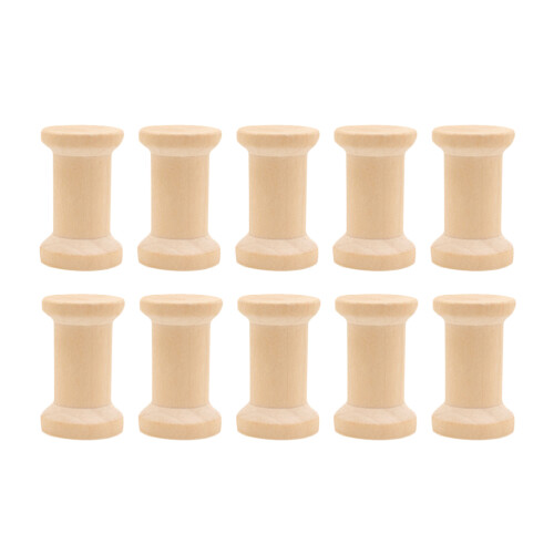 20Pièces En Bois Beige Pour , Vide Naturel