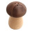 3Pièces Porte-Cure-Dents Maison Bois Marron Style Champignon 1