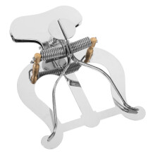 5Ensembles Pince Page Lyre Flûte Sax Trombone Métal Argent Avec Étui