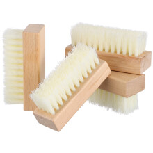 12Pièces Brosses De Nettoyage Bois, Idéales Pour Chaussures Et Baskets