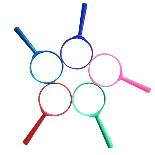 40Pièces Loupes Colorées À Main Pour Lecture Activités Créatives