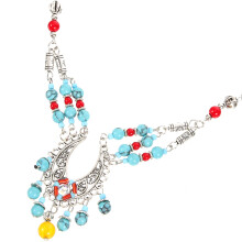 4Pièces Femme Multi Colorée Accessoires Vintage