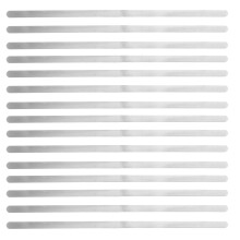 36Pièces Blanks Bracelets Acier Argent Pour Modelage DIY