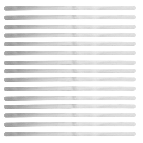 36Pièces Blanks Bracelets Acier Argent Pour Modelage DIY