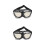 2Stk Multifunktionsbrille Windfest Abs+alu Multi Für Ski Rad 10