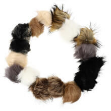 32Pièces Ornements Boules Douces Pour Vêtements Multicolores