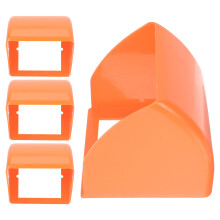 20Pièces Protection Prise Extérieure Étanche, Couvercle Orange Durable