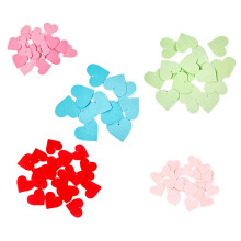 500Pièces Pendants Cœur Décor Papier Pour Mariage DIY