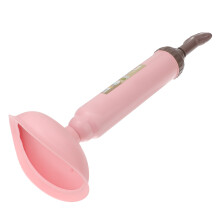 3Pièces Ventouses Wc Puissantes En Caoutchouc Rose Support
