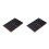 2Pcs Elegant Black Schedule Handbook Planning Notepad for Work Use 5