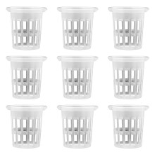 100Pièces Paniers Filet Blancs Pour Culture Hydroponique