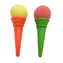 8Pièces Lanceur Éponges Colorées Pour Enfants, Jouet Sûr Et Amusant