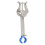 2Pièces Accessoire Trompette Pince Partition Fer Argent 1