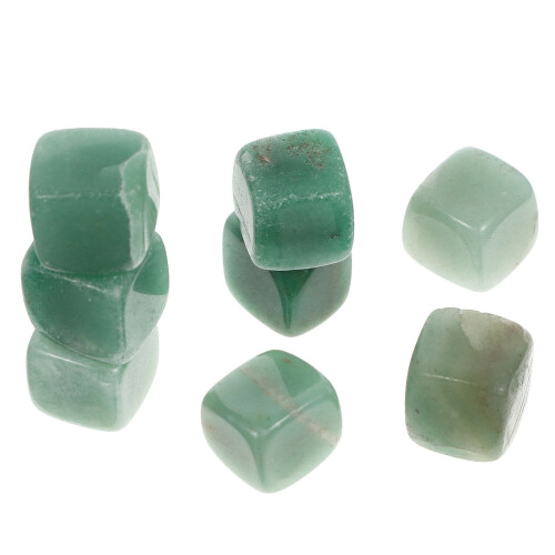 3Ensembles Cassés Aventurine Pour Aquarium Vert Élégant