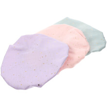 6Pièces Bonnets De Bain Doublés Imperméables Pour Femmes Colorés