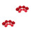 2Sets Multi ABS Hockey Pucks En Pushers Met Glijdende Plastic 8