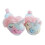 3Stk Farbenfrohe Hausschuhe Kinder Flauschig Warm 2