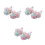 3Stk Farbenfrohe Hausschuhe Kinder Flauschig Warm 6