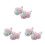 3Stk Farbenfrohe Hausschuhe Kinder Flauschig Warm 9