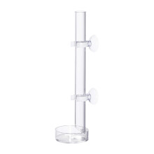 3Pièces Tube Alimentaire Crevettes Design Transparent Facile À Fixer