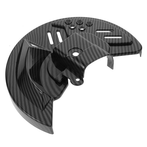 4Stk Bremsscheibenabdeckung Schwarz ABS Material Für Motorräder Sicher 1