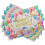 Sets de table d'anniversaire en lin, 30 x 45 cm, lot de 4 2