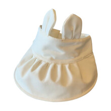 2Pièces Chapeaux Bébé Blancs Protection Solaire Casual Été
