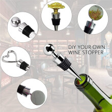 20 StüCk Wein- und GeträNkeflaschenverschlüSse Aus Metall, Weinflaschen, Korken, Konische Aufbewahrung, Handwerk, Kunst, DIY