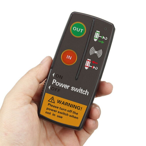 Universal Winch Wireless Remote Control  Kit for ATV Truck Receiver Module Transmitter Handset  Controller 1