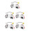 5Sets Infrarot Urinal Spülsystem Sensorventil Für Badezimmer Zubehör 4