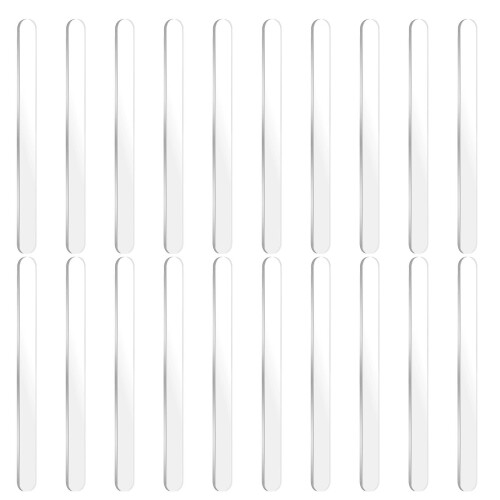 20Pièces Sticks Acryliques Pour Glaces Projets DIY