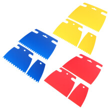 9Pièces Grattoirs Plastique Polyvalents Pour Peinture DIY Pottery