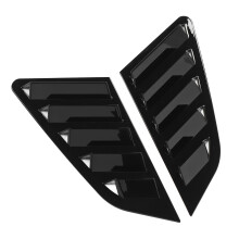Cubierta de louver para la ventana trasera de ABS para A3/S3 8Y - Negro
