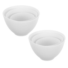 18Pièces Bols De Stockage En Silicone Pour Et Masques