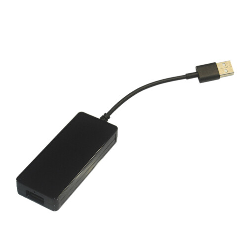 1Ensemble Adaptateur Dongle ABS Noir Auto Play Module USB