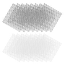 100Pièces Mesh Plastique Pour Costume Fursuit