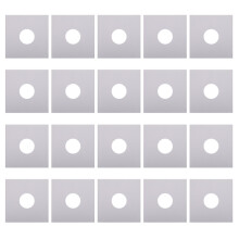 20Pièces Pochettes Papier Blanches Protection Vinyle Albums 7 Pouces