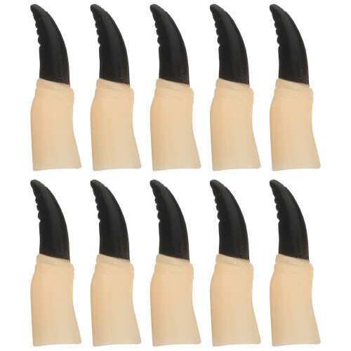 5Pièces Ongles Sorcière Tpr Effrayants Parfaits Pour Mascarade