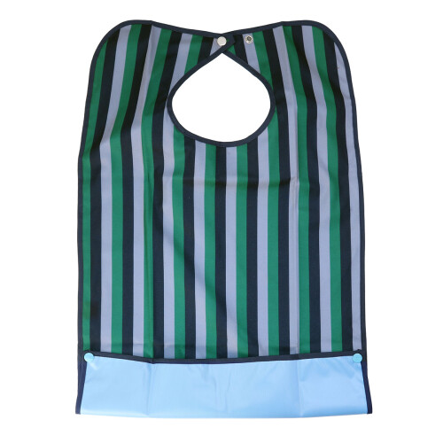2Pièces Bavoirs Adulte Étanches Vert Avec Boucle