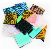3 Bags /84g COE90 Dichroic Glass Scrap Assorted Fusible Glass Fusing Microwave Kiln Glass for Jewelry Making Supplies