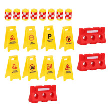4Ensembles Mini Panneaux Routiers Jouets D'éveil Pour Enfants