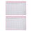 4Pièces -Notes Rose, Pratique Pour Prise De Notes 1