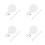 20Pièces Tableau Robuste Double Face Bois Usage Éducatif 6